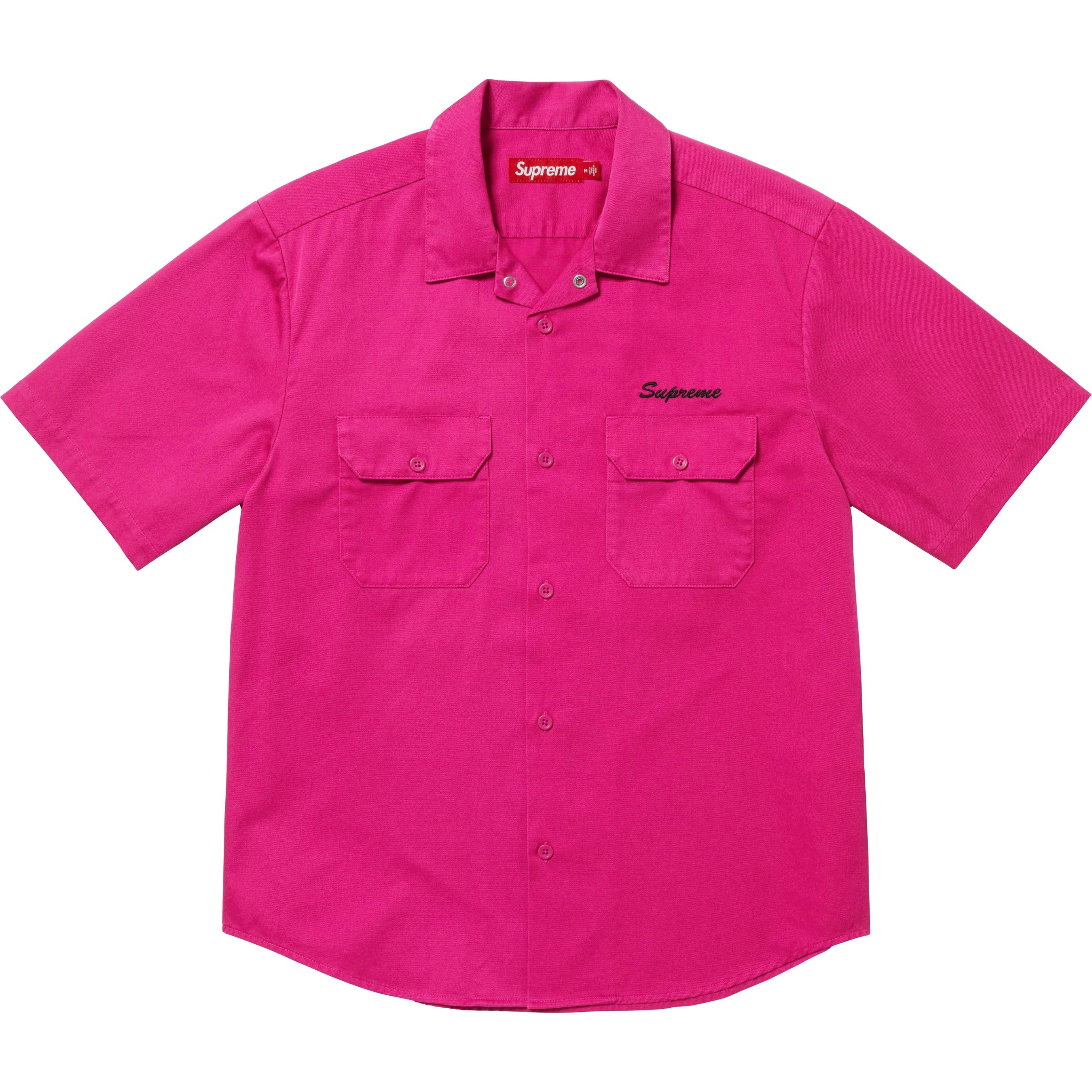 Rhinestone Pin Up S/S Work Shirt view 8